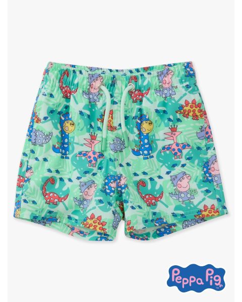 Dinosaur Peppa Pig & Friends Performance Hybrid Swim Trunks