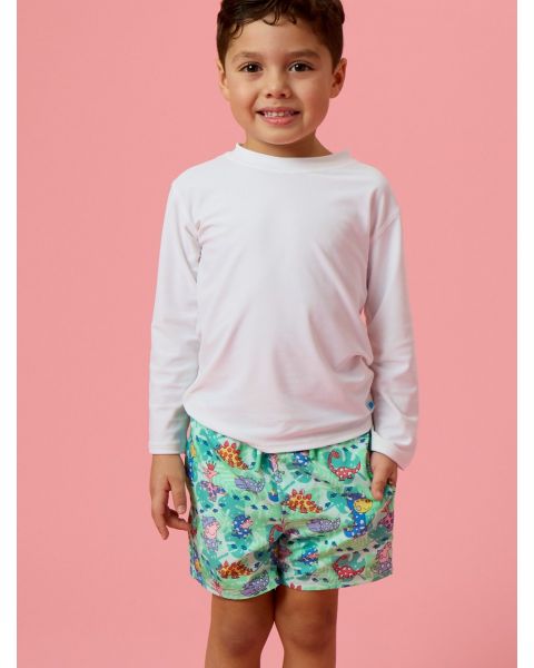 Dinosaur Peppa Pig & Friends Performance Hybrid Swim Trunks