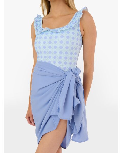 Periwinkle Blue Women's Convertible Sarong