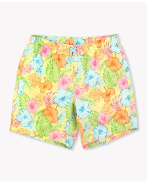 Happy Hula Men's Swim Trunks
