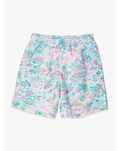 Tropical Resort Men's Swim Trunks