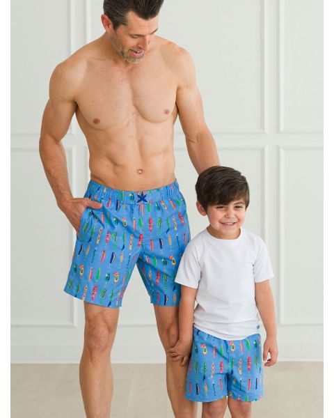 Gone Fishin' Men's Swim Trunks