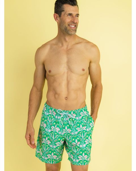 Coconut Cabana Men's Performance Hybrid Swim Trunks