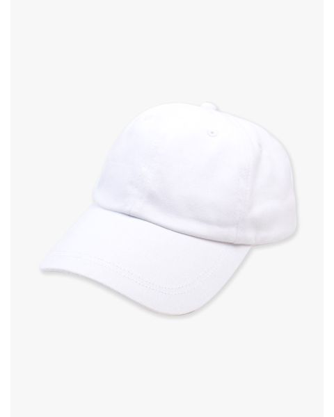 White Kids Baseball Hat