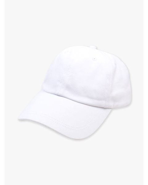White Adult Baseball Hat