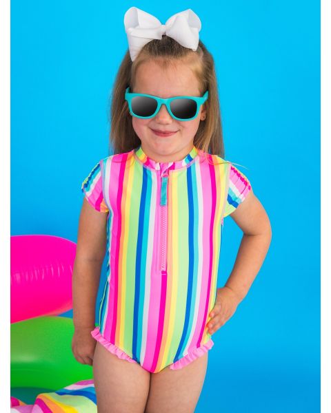 Bright Aqua Classic Sunglasses