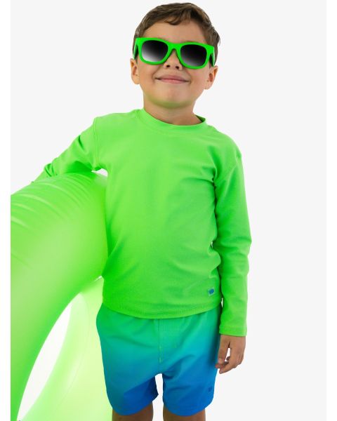 Neon Lime Classic Sunglasses