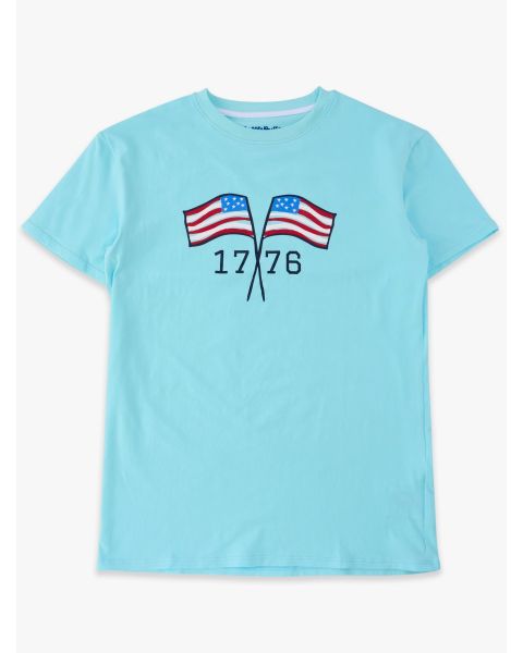 1776 Flag Adult Short Sleeve Graphic Tee