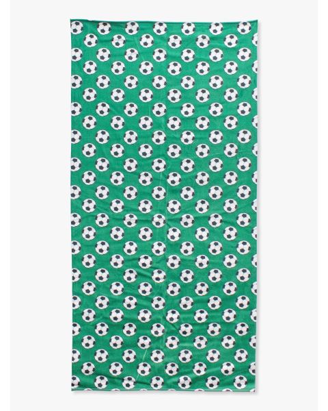 Soccer Mania Printed Beach Towel