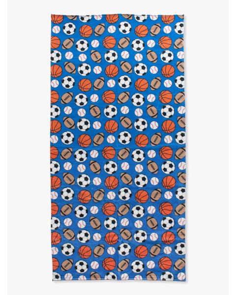 All-Star Action Printed Beach Towel