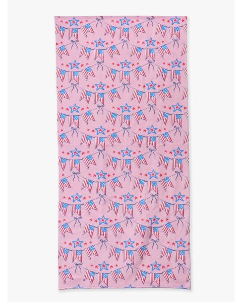 American Sweetheart Printed Beach Towel