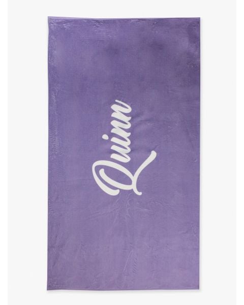 Wisteria Purple Personalized Beach Towel - 30&quot; x 60&quot;