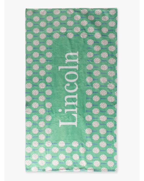 Tee Time Personalized Beach Towel - 30&quot; x 60&quot;