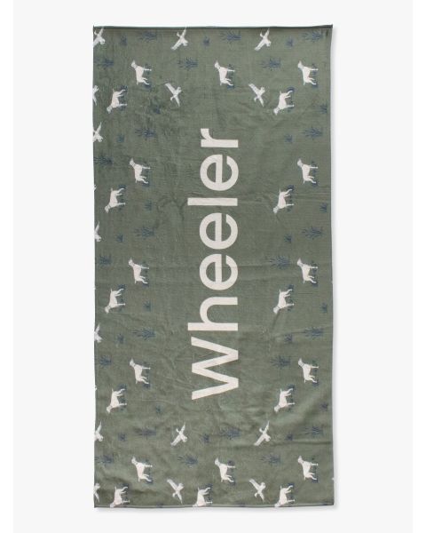 Pond Pups Personalized Beach Towel