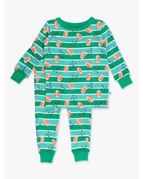 Tackles & Touchdowns Long Sleeve Pajama Set