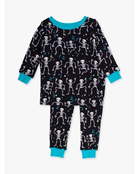 Skeleton Boogie Long Sleeve Pajama Set