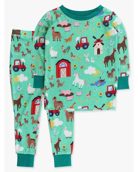 Farm Friends Long Sleeve Pajama Set