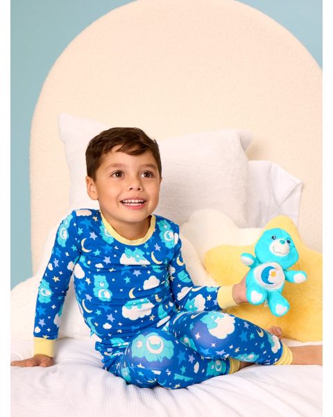 Bed Time Care Bears Long Sleeve Pajama Set, Bamboo Viscose