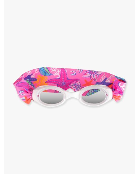 Neon Shimmer Mermaid Swim Goggles
