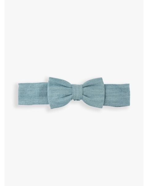 Light Wash Denim Woven Headband