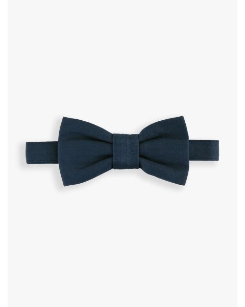 Navy Chino Bow Tie - RuffleButts.com