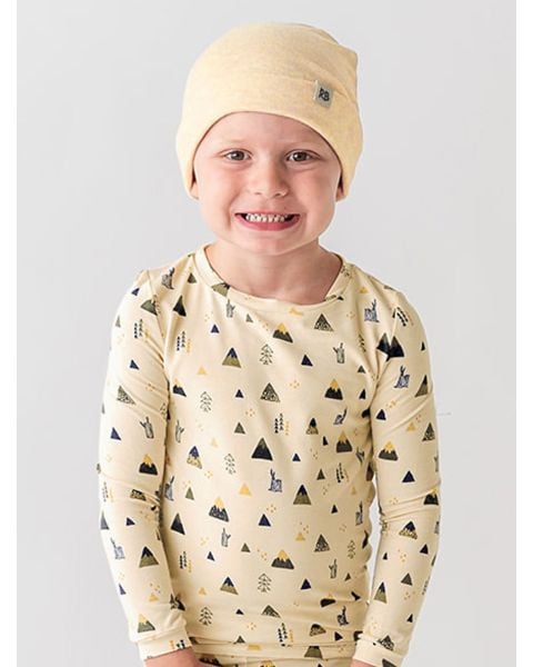Heather Oatmeal Slouch Beanie