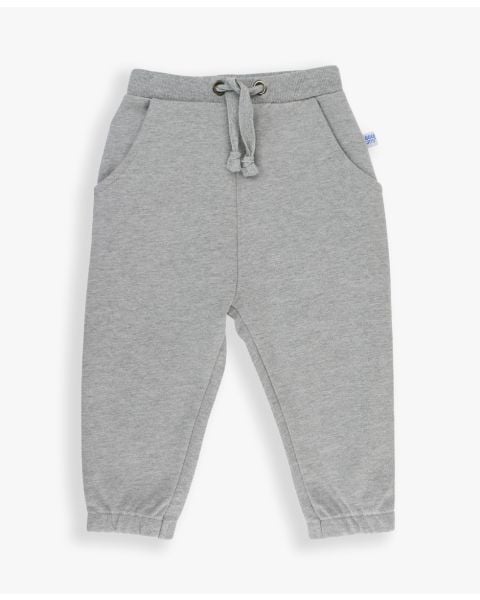 Heather Gray Knit Joggers
