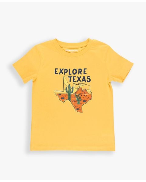 Mango Boys' Texas Graphic Tee