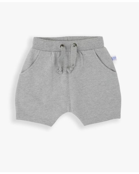 Heather Gray Jogger Shorts