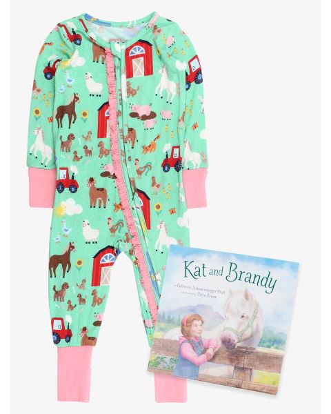 Kat and Brandy Book + Farm Friends Convertible Ruffle