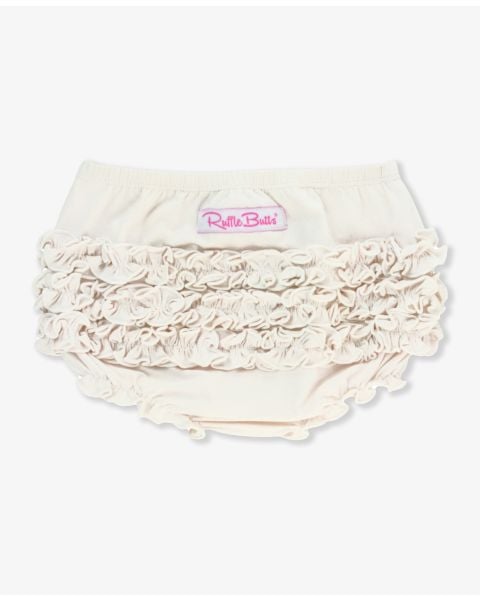 Ivory Knit RuffleButt Bloomer