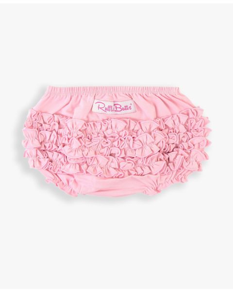 Pink Knit RuffleButt Bloomer