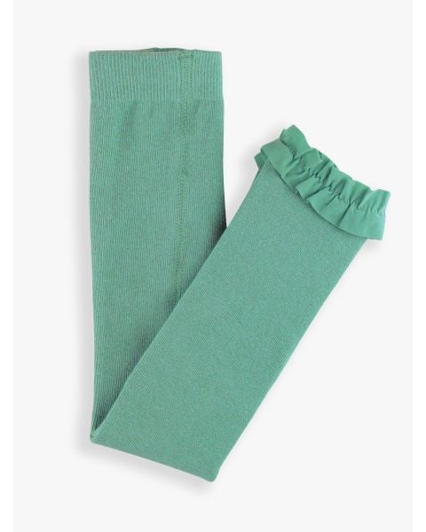 Spruce Footless Ruffled Tights