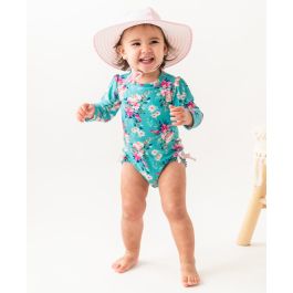 Pink Seersucker Swim Hat