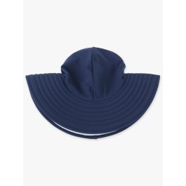 Navy Swim Hat w/ White Lining