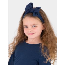 Dark Navy Big Bow Headband
