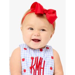 Red Bow Headband