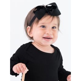 Black Bow Headband