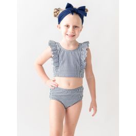 Navy Swim Bow Headband