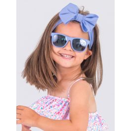 Periwinkle Blue Swim Bow Headband