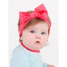 Hot Pink Swim Bow Headband