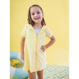 Banana Terry Full-Zip Cover-Up
