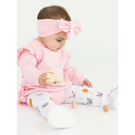 Purr-fect Pals Patterned Footless Ruffle Tights