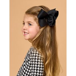 Black Big Bow Hair Clip