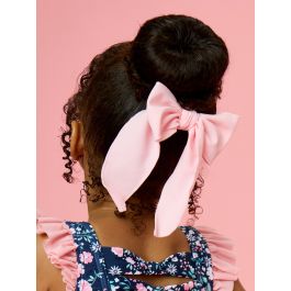 Pink Active Bow Clip