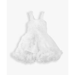 White Tulle Sleeveless Princess Petti Dress