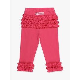 Hot Pink Ruffle Leggings