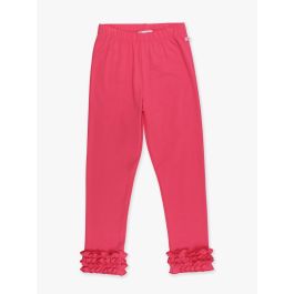 Hot Pink Ruffle Leggings