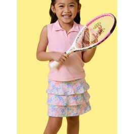 Bow Blooms Active Skort