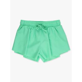 Spring Green Active Butterfly Shorts